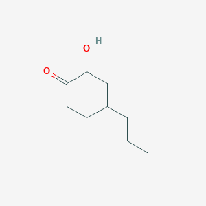 2-Hydroxy-4-propylcyclohexan-1-one