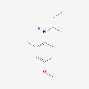 N-(butan-2-yl)-4-methoxy-2-methylaniline