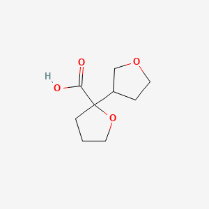 2-(Oxolan-3-yl)oxolane-2-carboxylic acid