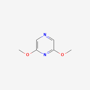 molecular formula C6H8N2O2 B1307160 2,6-Dimethoxypyrazine CAS No. 4774-15-6