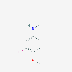 N-(2,2-dimethylpropyl)-3-fluoro-4-methoxyaniline