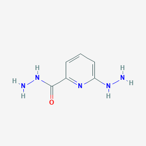 molecular formula C6H9N5O B1307170 6-肼基吡啶甲酰肼 CAS No. 89465-52-1