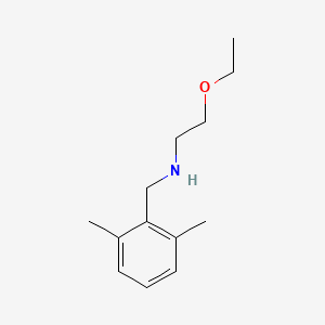 [(2,6-Dimethylphenyl)methyl](2-ethoxyethyl)amine