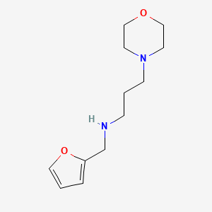 molecular formula C12H20N2O2 B1307181 N-(2-furylmethyl)-N-(3-morpholin-4-ylpropyl)amine CAS No. 442531-34-2
