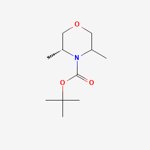 (3R)-tert-butyl 3,5-dimethylmorpholine-4-carboxylate