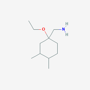 (1-Ethoxy-3,4-dimethylcyclohexyl)methanamine