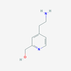 (4-(2-Aminoethyl)pyridin-2-yl)methanol