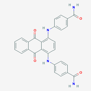 B013072 1,4-Bis(4-carbamoylanilino)-9,10-anthraquinone CAS No. 110927-96-3