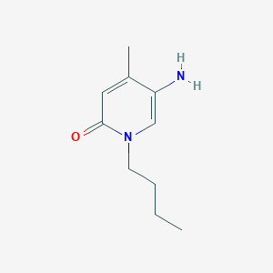 5-Amino-1-butyl-4-methyl-1,2-dihydropyridin-2-one