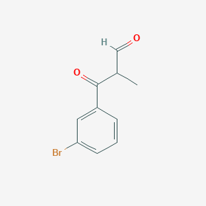 3-(3-Bromophenyl)-2-methyl-3-oxopropanal