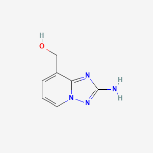 (2-Amino-[1,2,4]triazolo[1,5-A]pyridin-8-YL)methanol