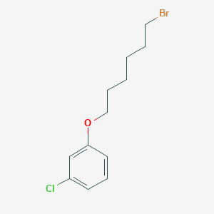 1-((6-Bromohexyl)oxy)-3-chlorobenzene