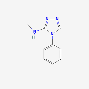 N-methyl-4-phenyl-4H-1,2,4-triazol-3-amine