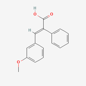 3-(3-Methoxyphenyl)-2-phenylprop-2-enoic acid