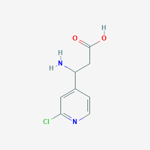 3-Amino-3-(2-chloropyridin-4-yl)propanoicacid