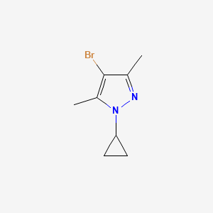 4-Bromo-1-cyclopropyl-3,5-dimethyl-1H-pyrazole