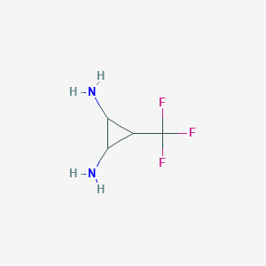 3-(Trifluoromethyl)cyclopropane-1,2-diamine