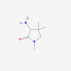 3-Amino-1,4,4-trimethylpyrrolidin-2-one