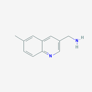 (6-Methylquinolin-3-yl)methanamine