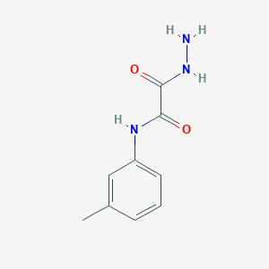 molecular formula C9H11N3O2 B1307284 2-肼基-N-(3-甲苯基)-2-氧代乙酰胺 CAS No. 53117-21-8