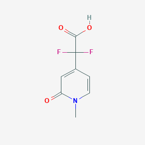 2,2-Difluoro-2-(1-methyl-2-oxo-1,2-dihydropyridin-4-yl)acetic acid