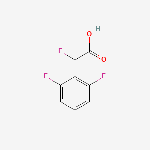 2-(2,6-Difluorophenyl)-2-fluoroacetic acid