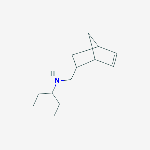 {Bicyclo[2.2.1]hept-5-en-2-ylmethyl}(pentan-3-yl)amine