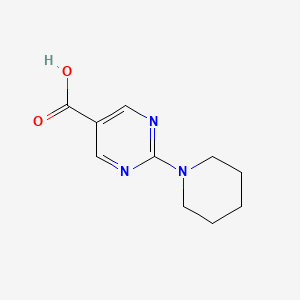 molecular formula C10H13N3O2 B1307306 2-Piperidin-1-yl-pyrimidine-5-carboxylic acid CAS No. 842974-64-5