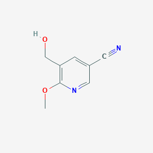 5-(Hydroxymethyl)-6-methoxypyridine-3-carbonitrile