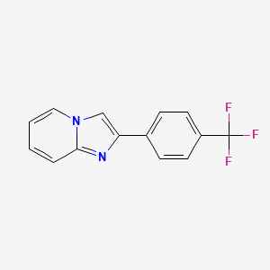 2-(4-(Trifluoromethyl)phenyl)imidazo[1,2-a]pyridine