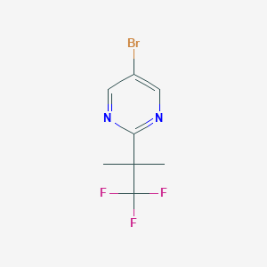 5-Bromo-2-(1,1,1-trifluoro-2-methylpropan-2-yl)pyrimidine