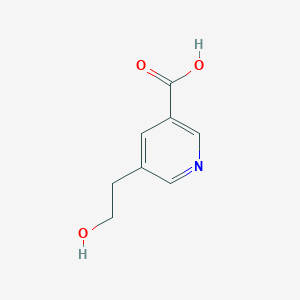 5-(2-Hydroxyethyl)pyridine-3-carboxylic acid