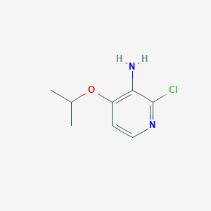 2-Chloro-4-(propan-2-yloxy)pyridin-3-amine