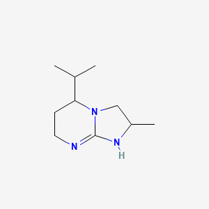 2-Methyl-5-(propan-2-yl)-2H,3H,5H,6H,7H,8H-imidazo[1,2-a]pyrimidine