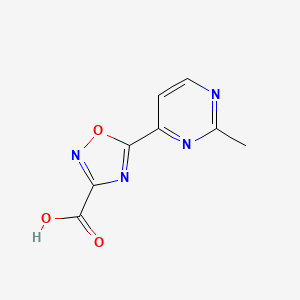 5-(2-Methylpyrimidin-4-yl)-1,2,4-oxadiazole-3-carboxylic acid