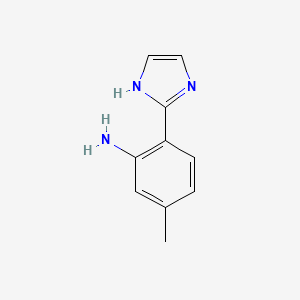 2-(1H-imidazol-2-yl)-5-methylaniline