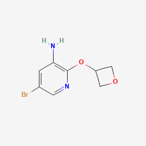 5-Bromo-2-(oxetan-3-yloxy)pyridin-3-amine