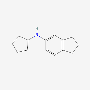 N-cyclopentyl-2,3-dihydro-1H-inden-5-amine