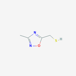 (3-Methyl-1,2,4-oxadiazol-5-yl)methanethiol