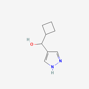 Cyclobutyl(1H-pyrazol-4-yl)methanol