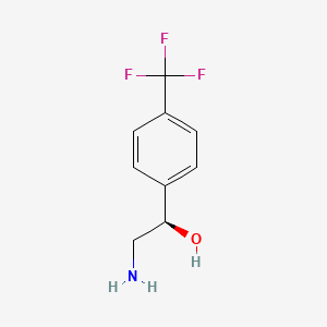 (1R)-2-amino-1-[4-(trifluoromethyl)phenyl]ethan-1-ol