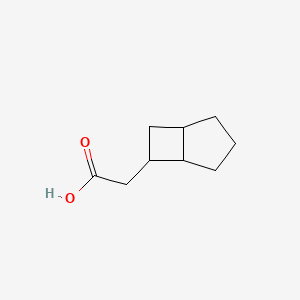 2-{Bicyclo[3.2.0]heptan-6-yl}acetic acid