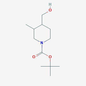 Tert-butyl 4-(hydroxymethyl)-3-methylpiperidine-1-carboxylate