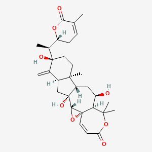 molecular formula C30H40O8 B13073823 Longipedlactone I 