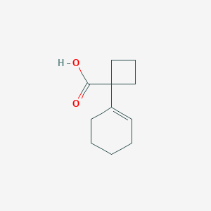 1-(Cyclohex-1-en-1-yl)cyclobutane-1-carboxylic acid