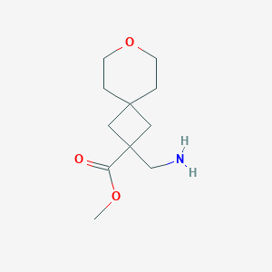 Methyl 2-(aminomethyl)-7-oxaspiro[3.5]nonane-2-carboxylate