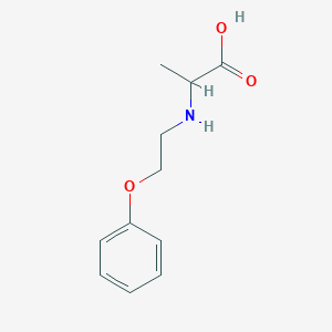 molecular formula C11H15NO3 B13073912 (2-Phenoxyethyl)alanine 