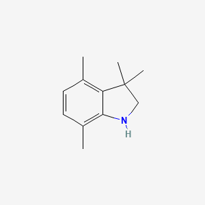 3,3,4,7-tetramethyl-2,3-dihydro-1H-indole