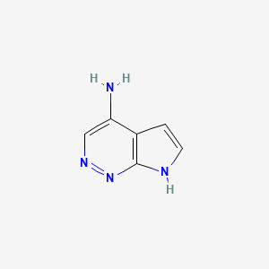 7H-pyrrolo[2,3-c]pyridazin-4-amine