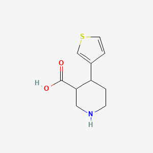 4-(Thiophen-3-YL)piperidine-3-carboxylic acid